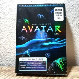 Avatar 3-Disc Collector's Edition DVD Set brand new sealed
